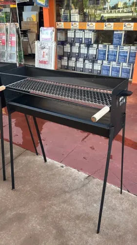 Churrasqueira Espetinho duas grelhas (Produto Novo)