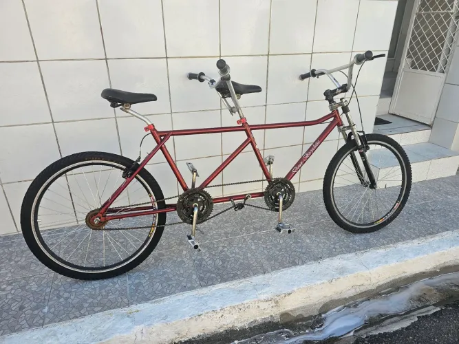 Bicicleta Tandem Dupla Aro 26