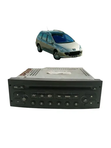 Radio Cd Player Original Peugeot 307 2004 2005 2006