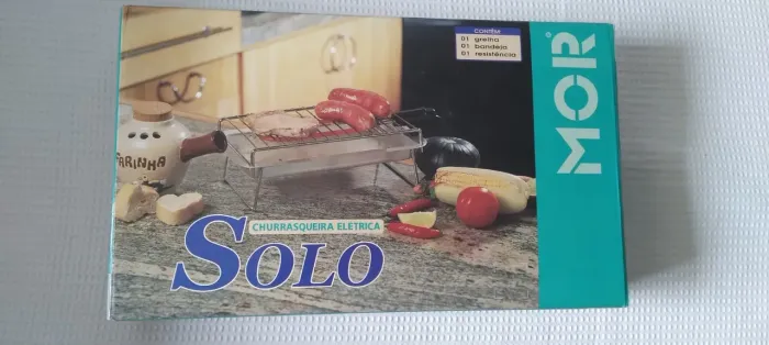 Antiga Churrasqueira Elétrica Solo Mor Portátil