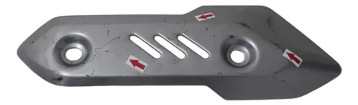 Protetor Escapamento Honda Elite 125 25/25 Ori Detalhe 56465