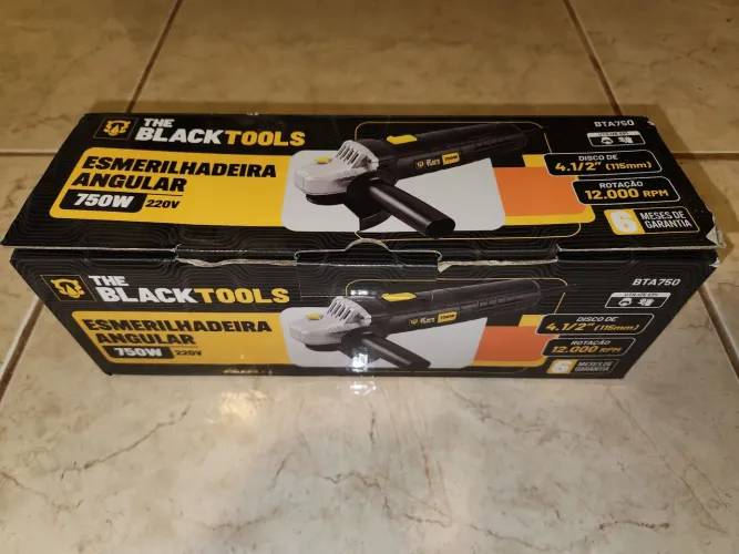 Esmerilhadeira Angular 750W Nova Na Caixa Com Discos