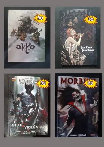 HQs e Mangas diversos - Leia a descrição