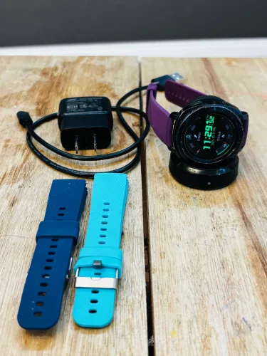 Relógio digital smartwatch Samsung Gear Sport S3