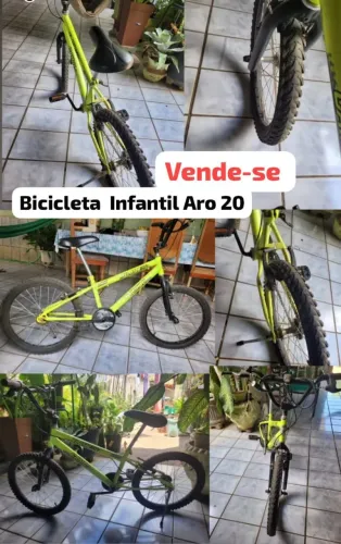 Vende-se Bicicleta  aro 20 infantil 