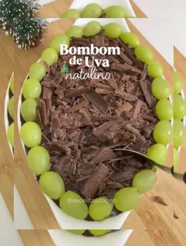 Sobremesa natalina encomendas disponível.