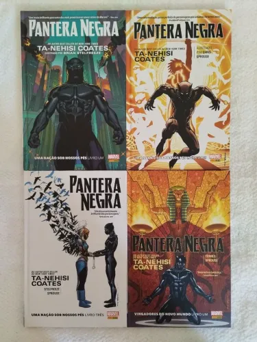 Pantera Negra encadernados 1 ao 4, Ta-Nehisi Coates 