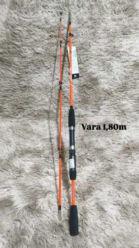 Vara de pesca 1,80m nova