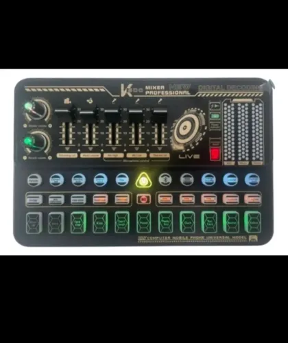 Mesa de Som K800 - Mixer Profissional Digital