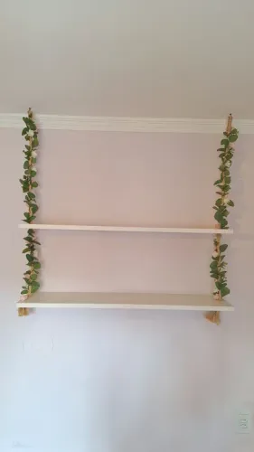Prateleira/quarto infantil estilo balanço