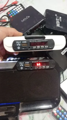 Placa  Bluetooth 12v  entradas USB/TF  pra liga em SOM ANTIGO 