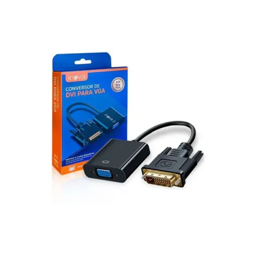 Conversor DVI-D 24+1 para VGA - Inova