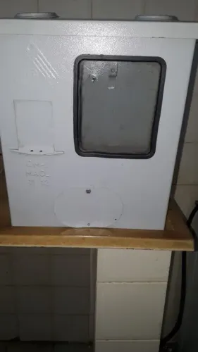 Caixa padrão METAL MONOFÁSICO NOVA