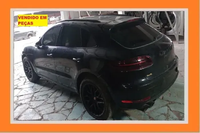 Lateral Traseira Teto Porsche Macan Gts 2016 2017 2018 2019