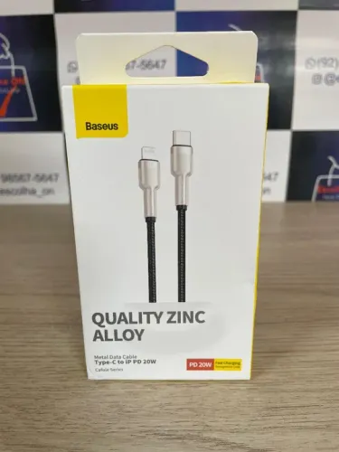 Cabo Baseus USB tipo C para iphone 20W