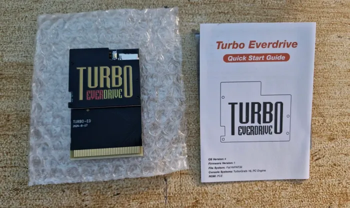 Turbo Everdrive - TurboGrafx 16 / PC Engine
