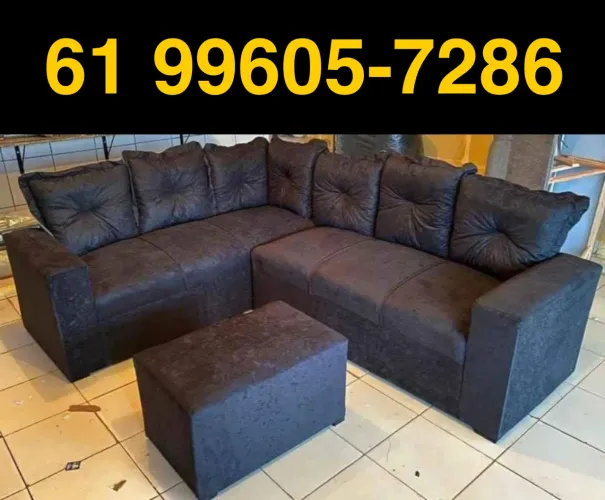 Sofá com Puff pop ? 