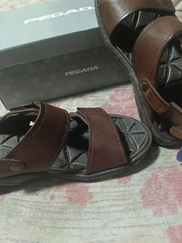 Promoção somente hoje SANDÁLIA PEGADA PAPETE ANILINA MASCULINO 133206 Pinhão