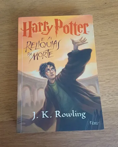 Livro Harry Potter e as Relíquias da Morte