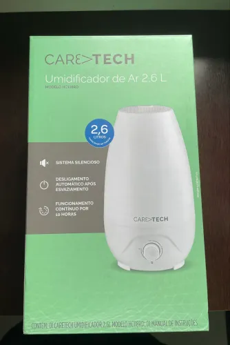 Umidificador de Ar Caretech Easy Air HC118RD 2,6 litros