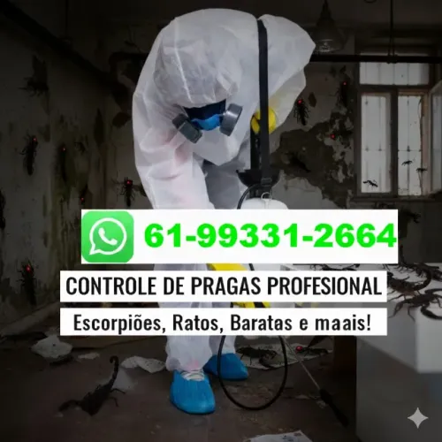 Controle de pragas Urbanas Dedetização