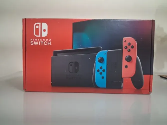 Nintendo switch v2 neon