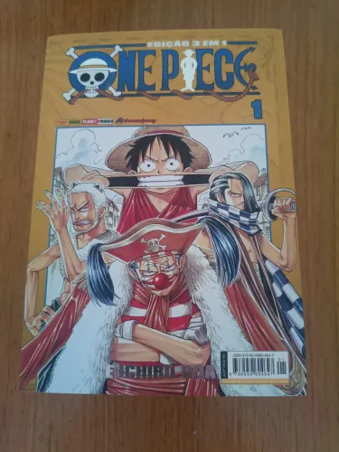 Mangá One Piece 3 em 1 - Vol. 1 (Capítulos 1 ao 3)