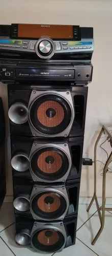Aparelho de som Mini system Sony zux9 zux 9 ... Aiwa Philips gradiente jvc cce Sharp pione