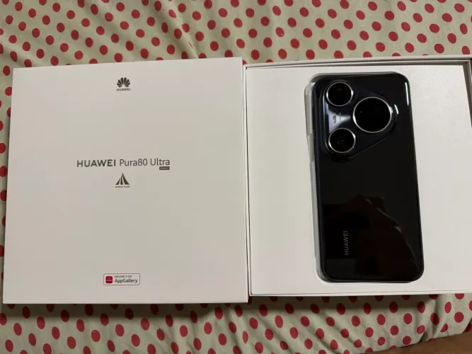 HUAWEI PURA 80 ULTRA 512GB 16GB RAM NA COR PRETO R$6.800,00 REAIS