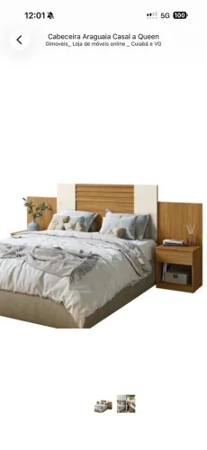 Cabeceira cama casal box