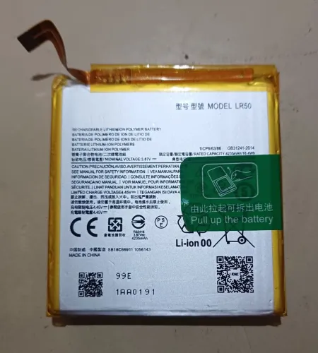 Bateria de íon-lítio Modelo LR50, Motorola Edge (modelo XT2063).