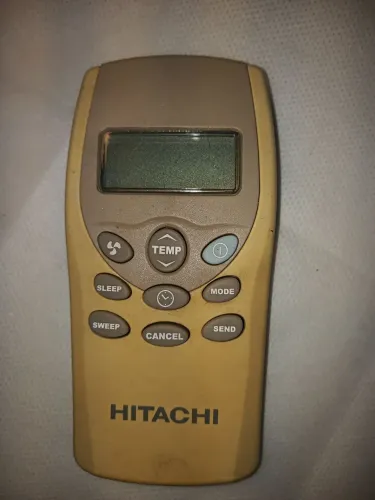 Controle ar condicionado hitachi e termômetro ambiente 