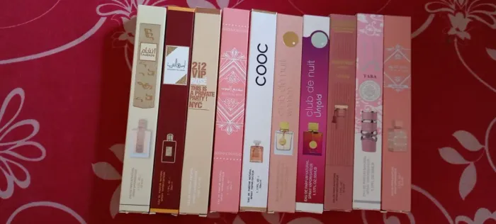 KIT 10 PERFUMES DE BOLSO (35ml) Árabe Feminino