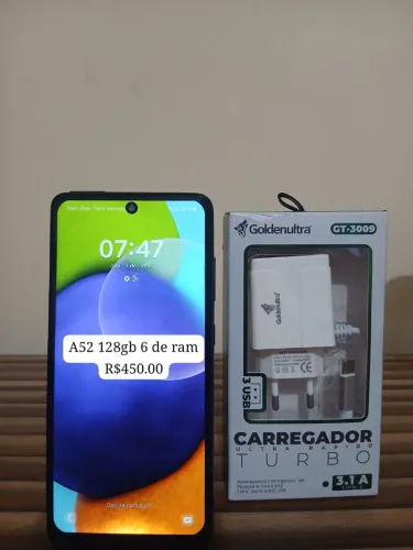 Samsung a52 128gb 6 de ram
