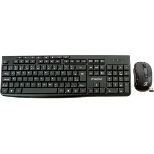 Kit Teclado e Mouse Sem Fio Keytime Smathink 2.4GHZ 10M 1.600DPI - WZetta