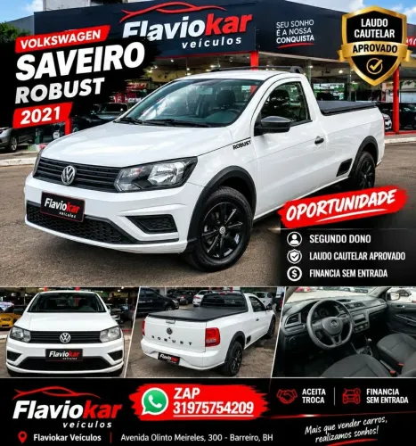 Volkswagen Saveiro Robust 1.6 Total Flex 8V 2021