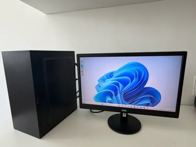PC Desktop i5, 8gb, 256gb ssd + MONITOR 18.5" AOC (Super Novo)