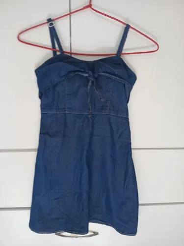 Vestido Jeans infantil tam 4