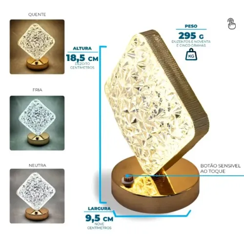 Luminária abajur led - Preço de Atacado / Revenda