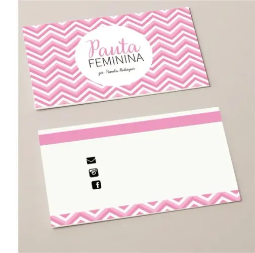 Cartão de Visita Personalizado Com Sua Logo