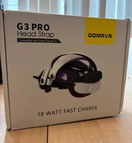 Headstrap com Bateria GOMRVR G3 Pro - Para Meta Quest 3 (LACRADO)