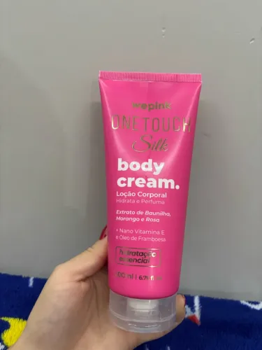 Body cream One touch silk wepink