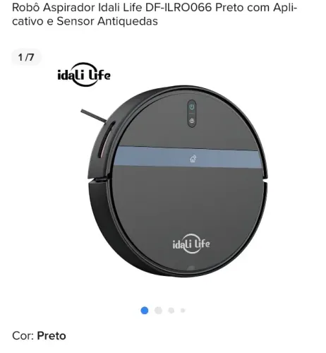 Robô Aspirador - Aspira e passa pano