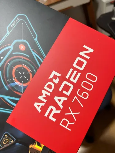 Placa de vídeo RX7600 OC 8GB