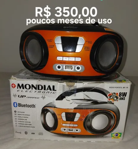 Rádio Bluetooth, cd
