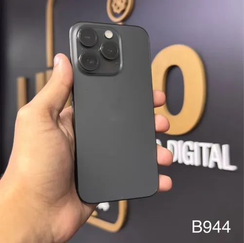 LOJA FÍSICA. IPHONE 15 PRO 256GB PRETO TODO ORIGINAL | LOJA EM SHOPPING | GARANTIA