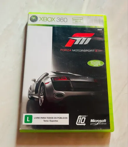 Jogo Forza Motorsporr 3-Original- Xbox 360-Estado de Novo