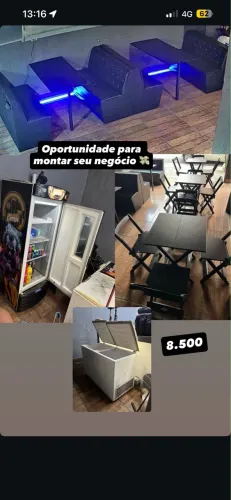 Vende-se itens para comércio 