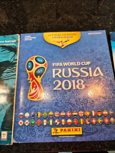 Álbum Completo capa mole Copa 2018