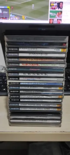 Lote de jogos Sega Saturn